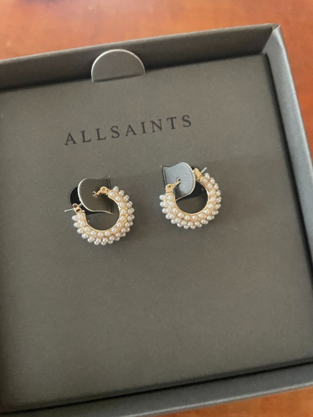 NWT ALL SAINTS Hoop Earrings